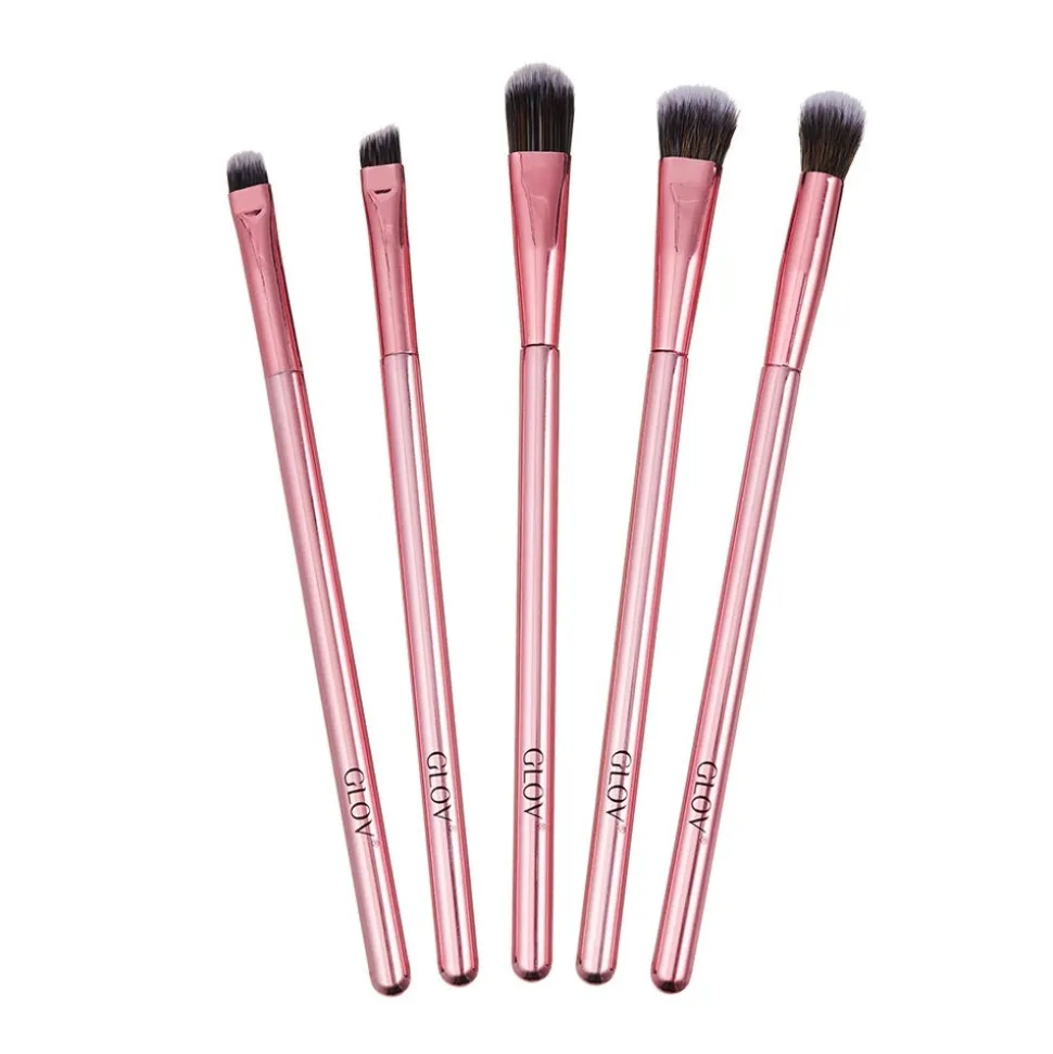 GLOV Eye Make-up Brushes Pink