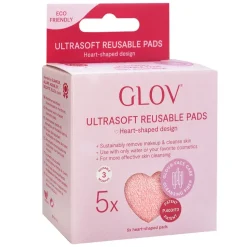 GLOV Heart Pads Reusable Makeup Remover 5 Stück