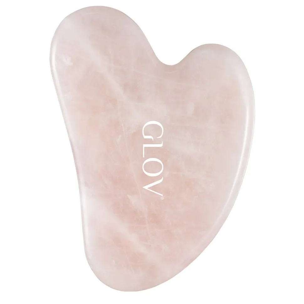 GLOV Pink Quartz Gua Sha Stone