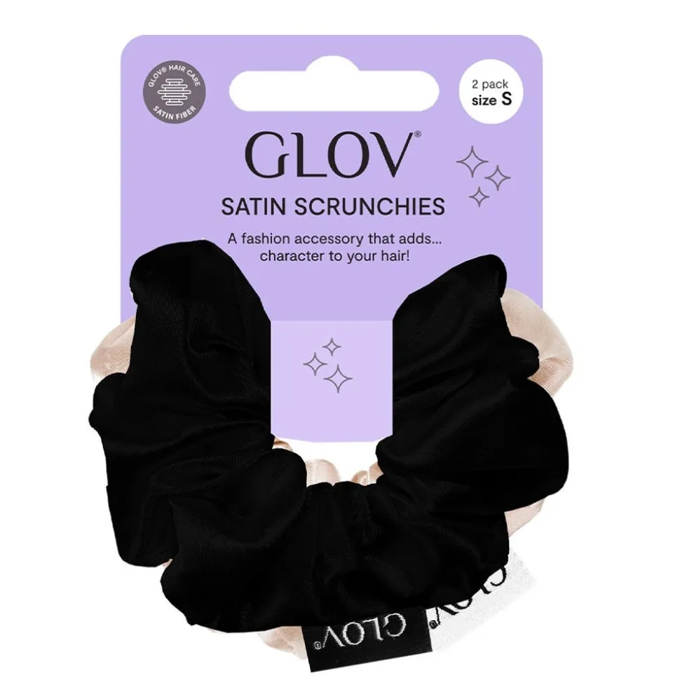 GLOV Scrunchies 2 Pack S - Champagne & Black