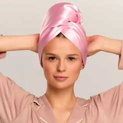 GLOV Sport and Satin Hair Towel Wrap - Pink