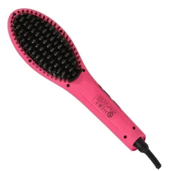 Golden Curl Str8 Haarglätter Bürste (Pink)