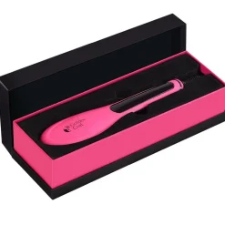 Golden Curl Str8 Haarglätter Bürste (Pink)