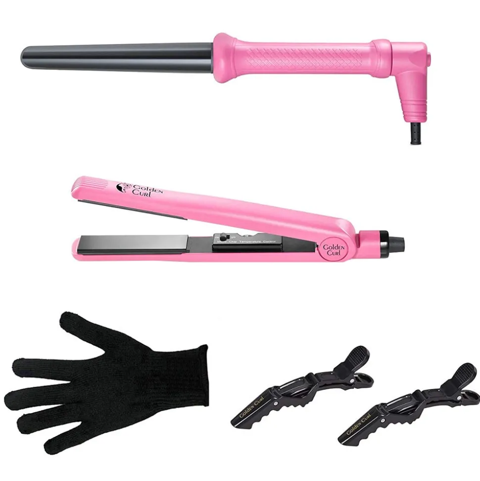 Golden Curl The Pink Couple