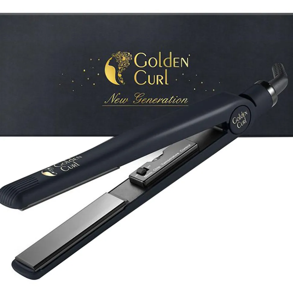 Golden Curl Tourmaline Glätteisen (IL Nero)