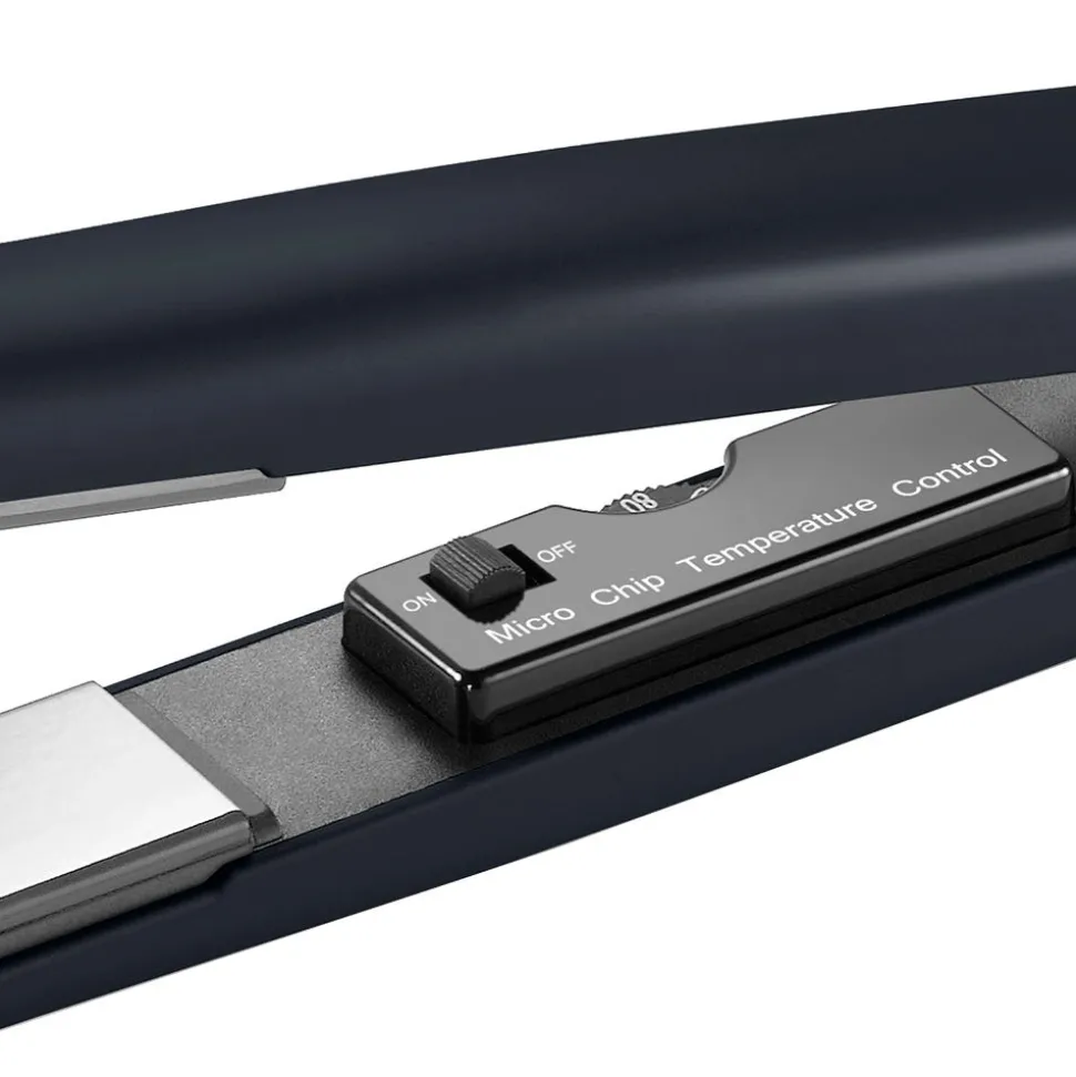 Golden Curl Tourmaline/Titanium Glätteisen (Silber)