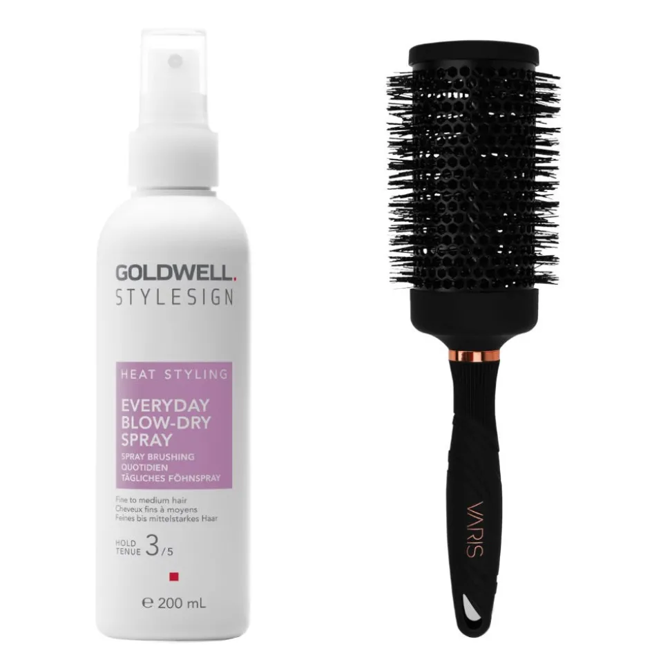 Goldwell Stylesign & VARIS Föhnstyling Hitzeschutz Bundle