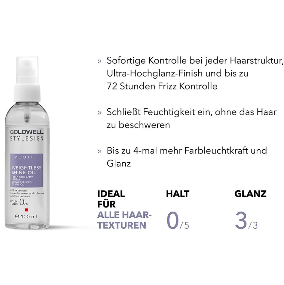Goldwell Stylesign Smooth Schwereloses Glanz-Öl 100 ml