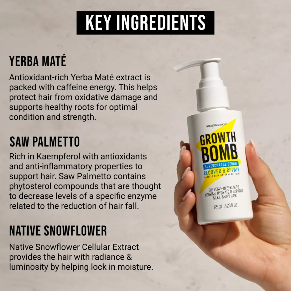 Growth Bomb Hair Growth Serum 125 ml