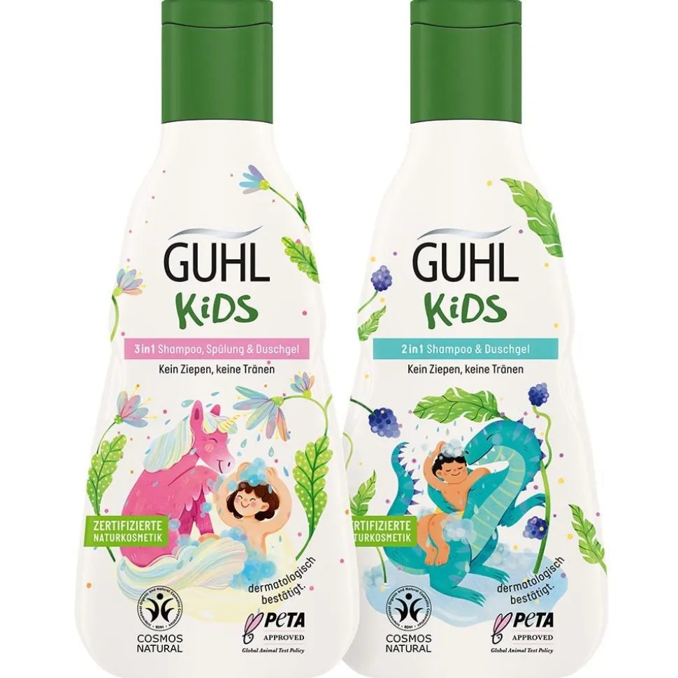 Guhl Kids 2 in 1 Shampoo & Duschgel Brombeerextrakt 250 ml