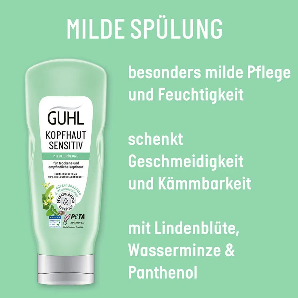Guhl Kopfhaut Sensitiv Milde Spülung 200 ml