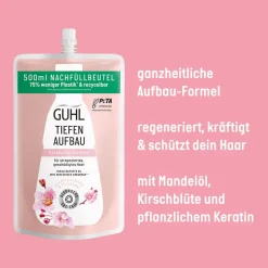 Guhl Tiefenaufbau Shampoo Nachfüllbeutel 500 ml