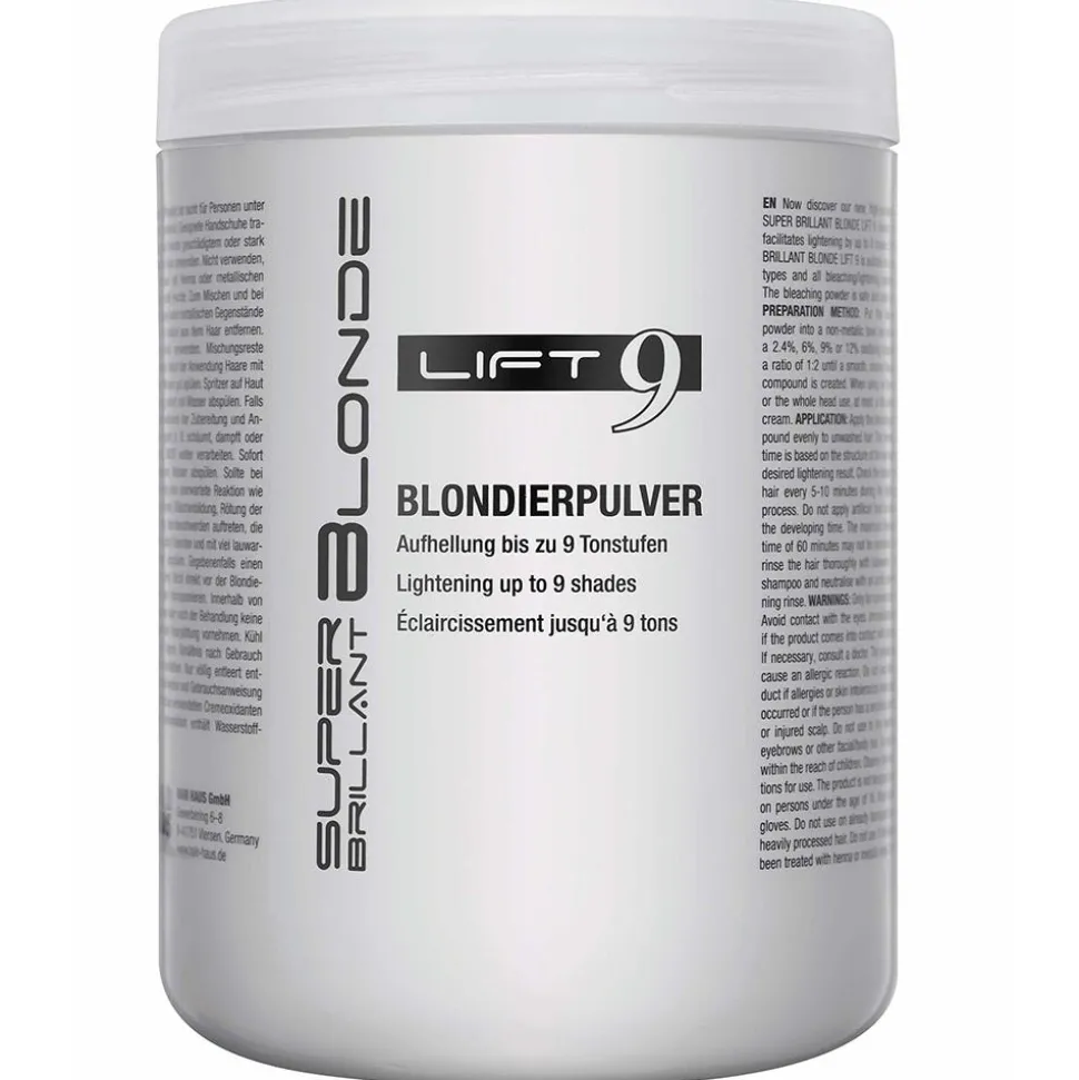 HAIR HAUS Super Brilliant Blond Lift 9 Blondierpulver 500 g