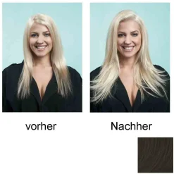 Hairdo Haarteil Clip in Straight Extension R2 ebony black 55 cm