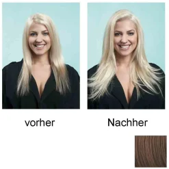 Hairdo Haarteil Clip in Straight Extension R10 Chestnut 55 cm