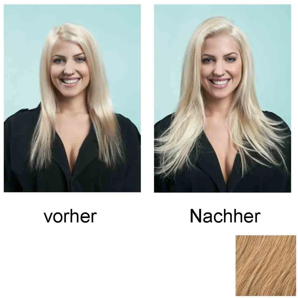 Hairdo Haarteil Clip in Straight Extension R25 Ginger Blond 55 cm
