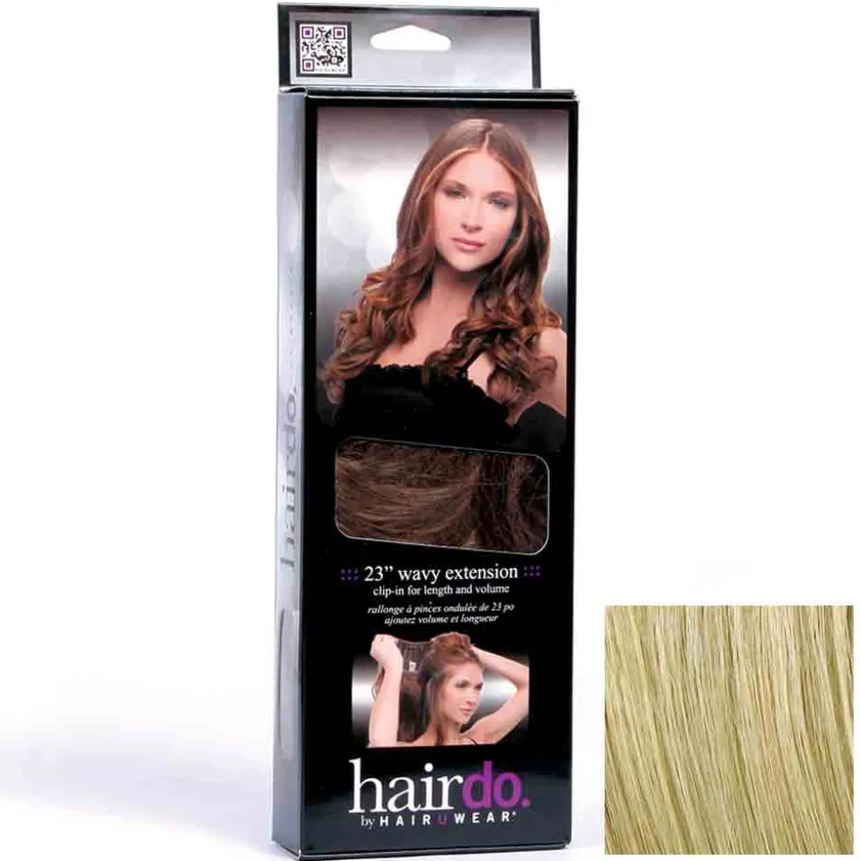Hairdo Haarteil Clip in Wavy Extension R22 Swedish Blond 55 cm