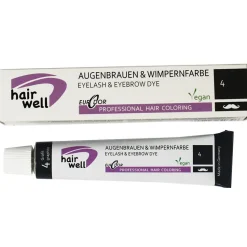 Hairwell Augenbrauen- und Wimpernfarbe Nr. 4 Grafit 20 ml
