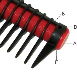 Hercules Sägemann Anti-Splliss-Kamm Roll-Ka