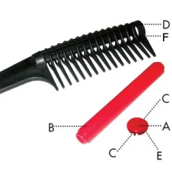 Hercules Sägemann Anti-Splliss-Kamm Roll-Ka