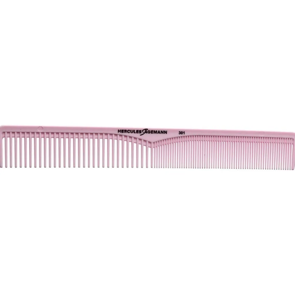 Hercules Sägemann Silkline 301 Rosa Haarschneidekamm 7"