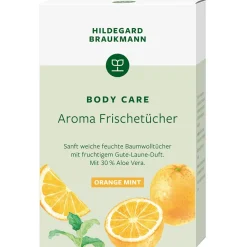 Hildegard Braukmann Body Care Aroma Frischetücher Orange Mint 10er
