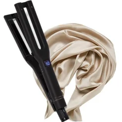 Hot Tools Professional Black Gold Dual Plate inkl. Seidentuch gratis