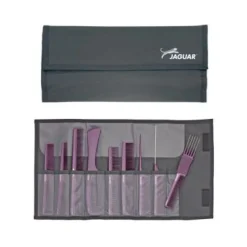 Jaguar - Kamm-Set A-Line lila-metallic