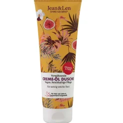 Jean & Len Creme Öl Dusche Arganöl & Feige 250 ml