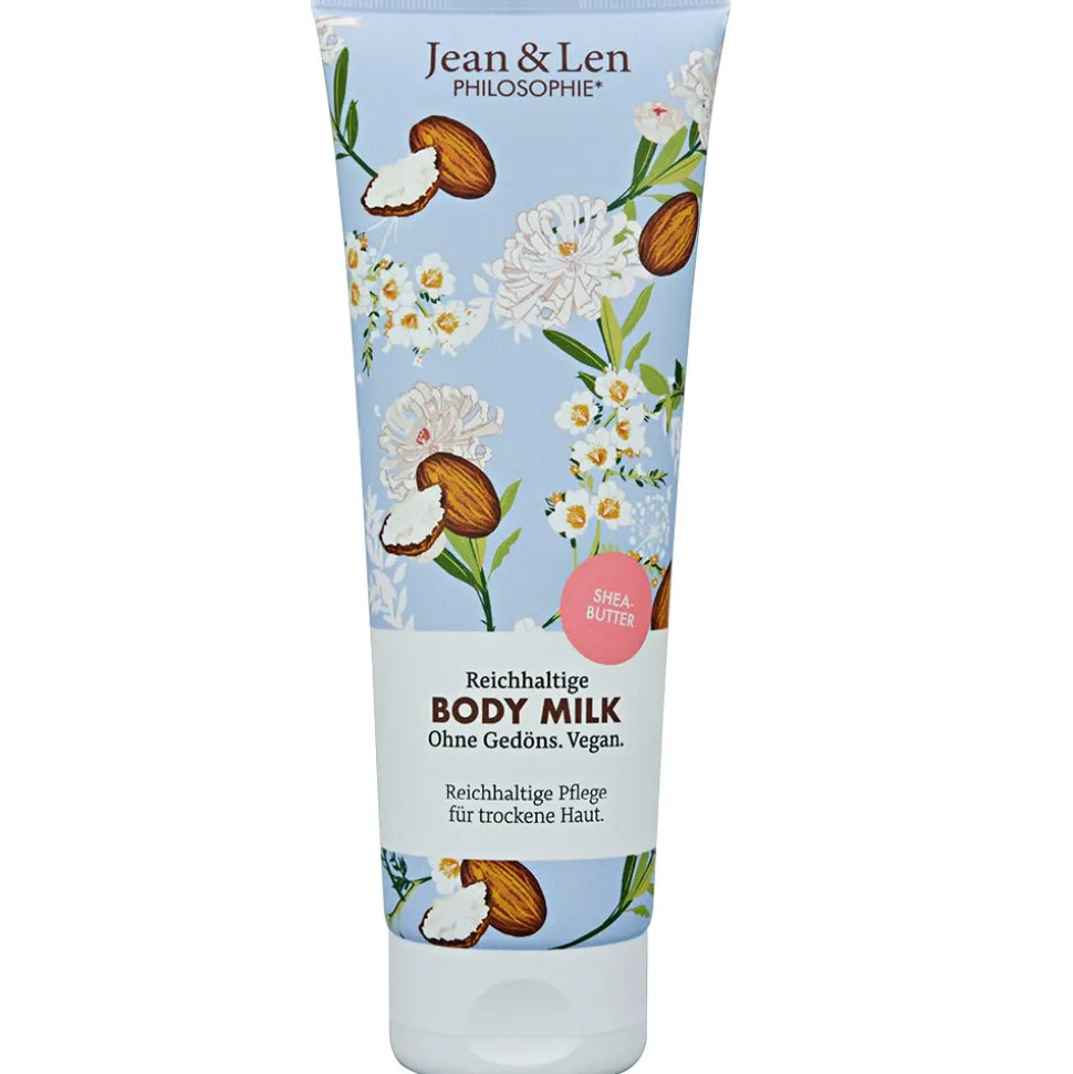 Jean & Len Philosophie Bodymilk mit Sheabutter 250 ml
