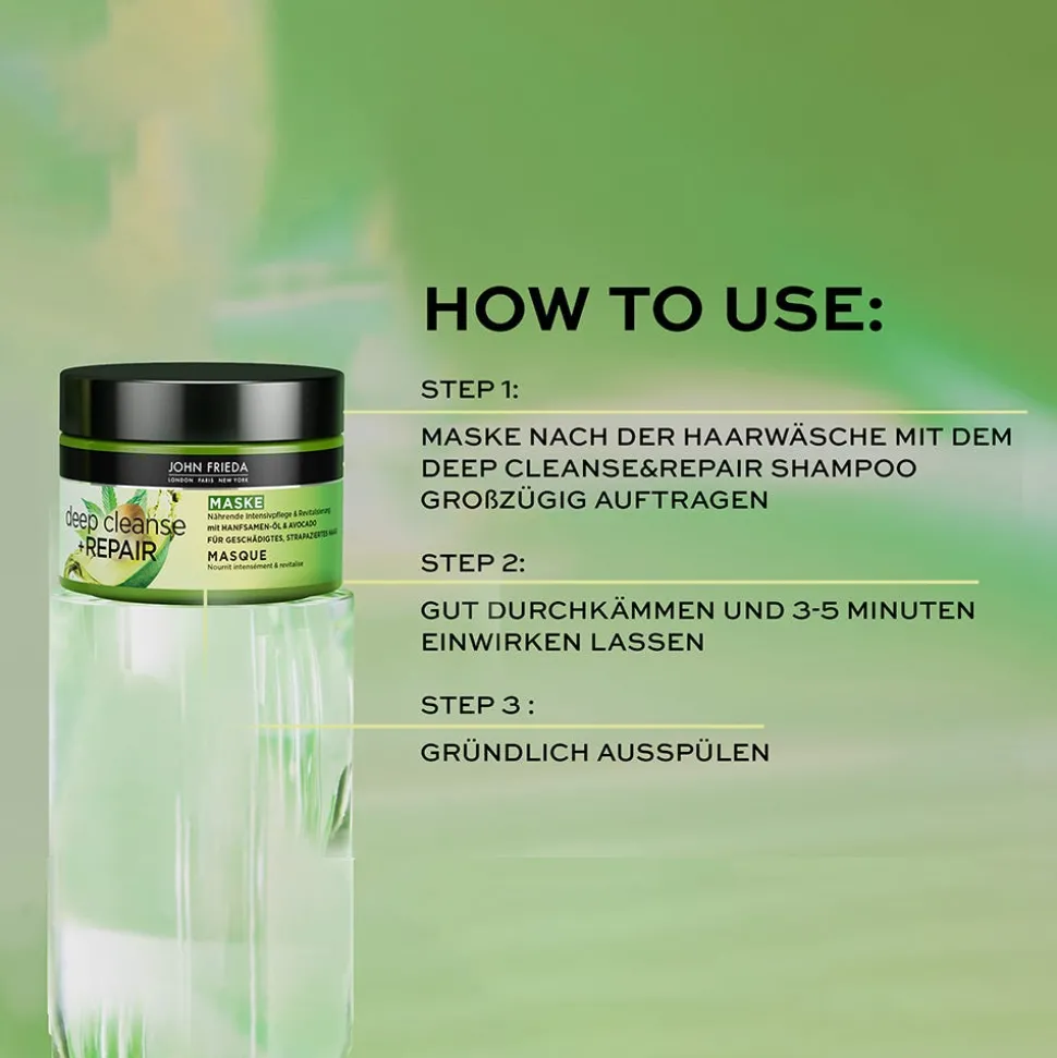 John Frieda Deep Cleanse & Repair Masque 250 ml
