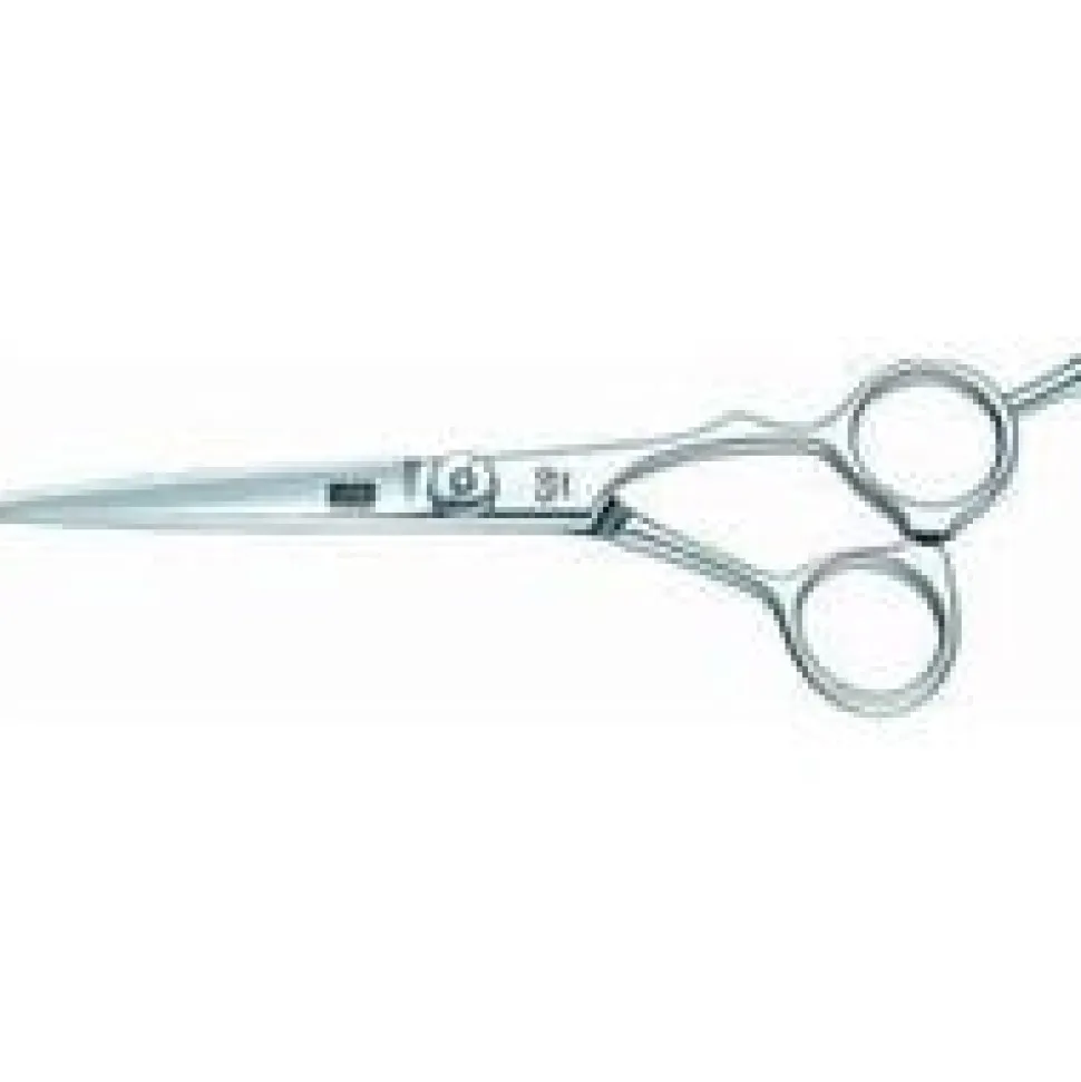 Kasho - GREEN Haarschneideschere 6,0 offset