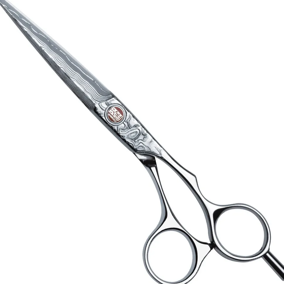 Kasho Damascus Haarschneideschere 6,0 Zoll Offset