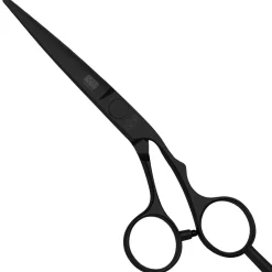 Kasho Silver Black Haarschneideschere 5,5 Zoll Offset