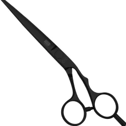 Kasho Silver Black Haarschneideschere 6,0 Zoll Offset