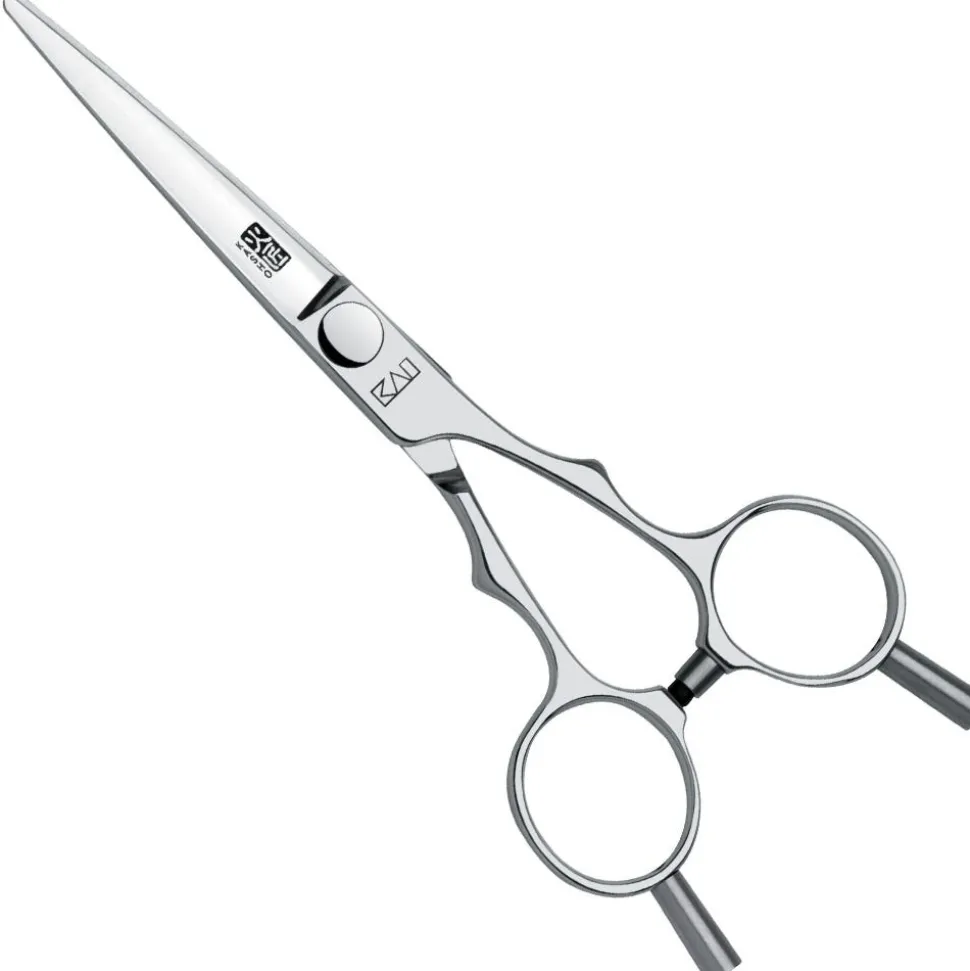 Kasho Silver Haarschneideschere 5,5 Zoll Gerade