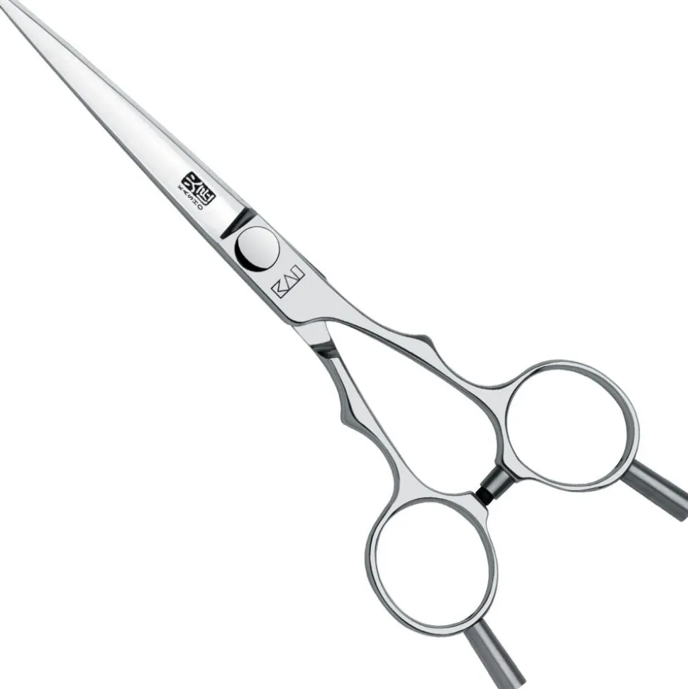Kasho Silver Haarschneideschere 6,0 Zoll Gerade