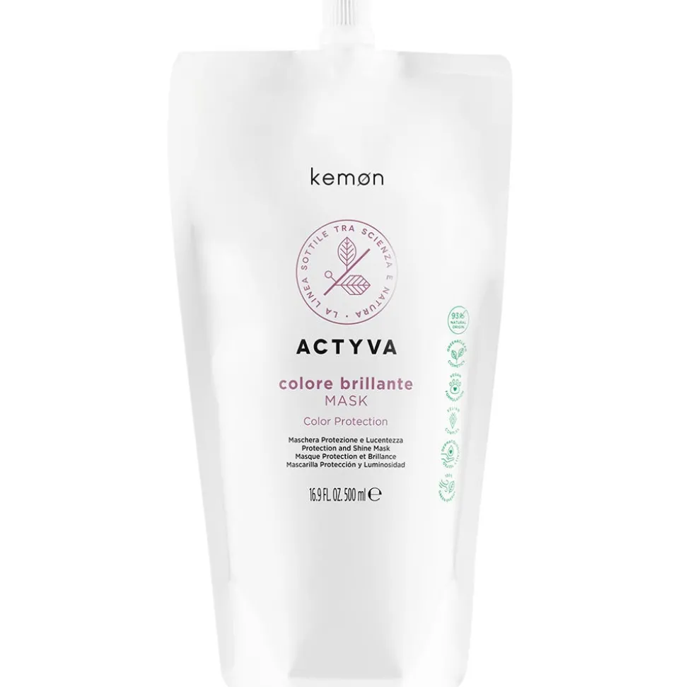 kemon Actyva Color Brilliante Mask Pouch Bag 500 ml