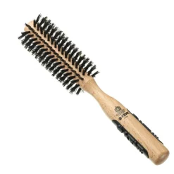 KENT Rundbürste, mittel, Natural Shine, 12-reihig NS04