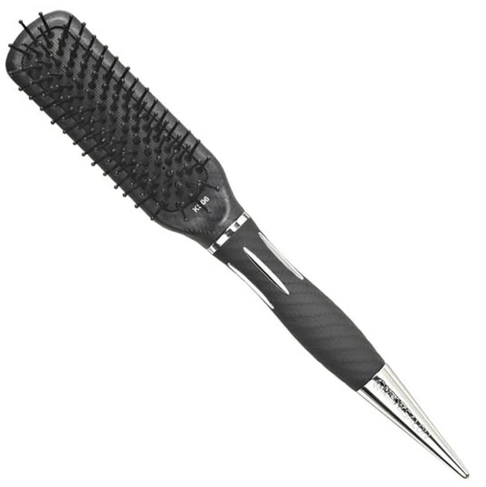 KENT Salon Gummikissenbürste klein