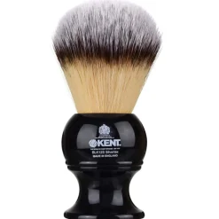 Kent Synthetik Rasierpinsel extra Groß Schwarz
