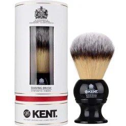 Kent Synthetik Rasierpinsel extra Groß Schwarz