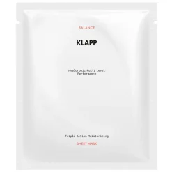 Klapp Balance Triple Action Moisturizing Sheet Mask 3er