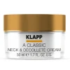 Klapp Cosmetics A Classic Neck & Décolleté Cream 50 ml