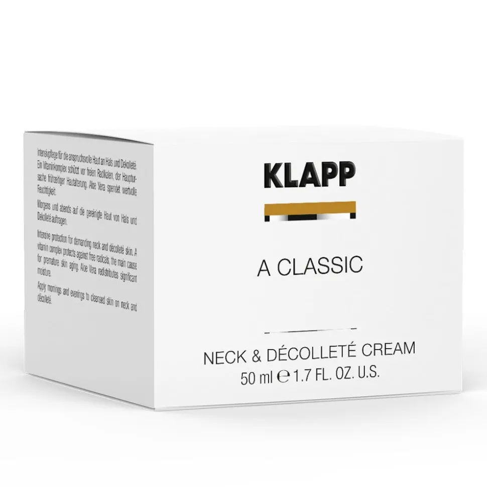 Klapp Cosmetics A Classic Neck & Décolleté Cream 50 ml