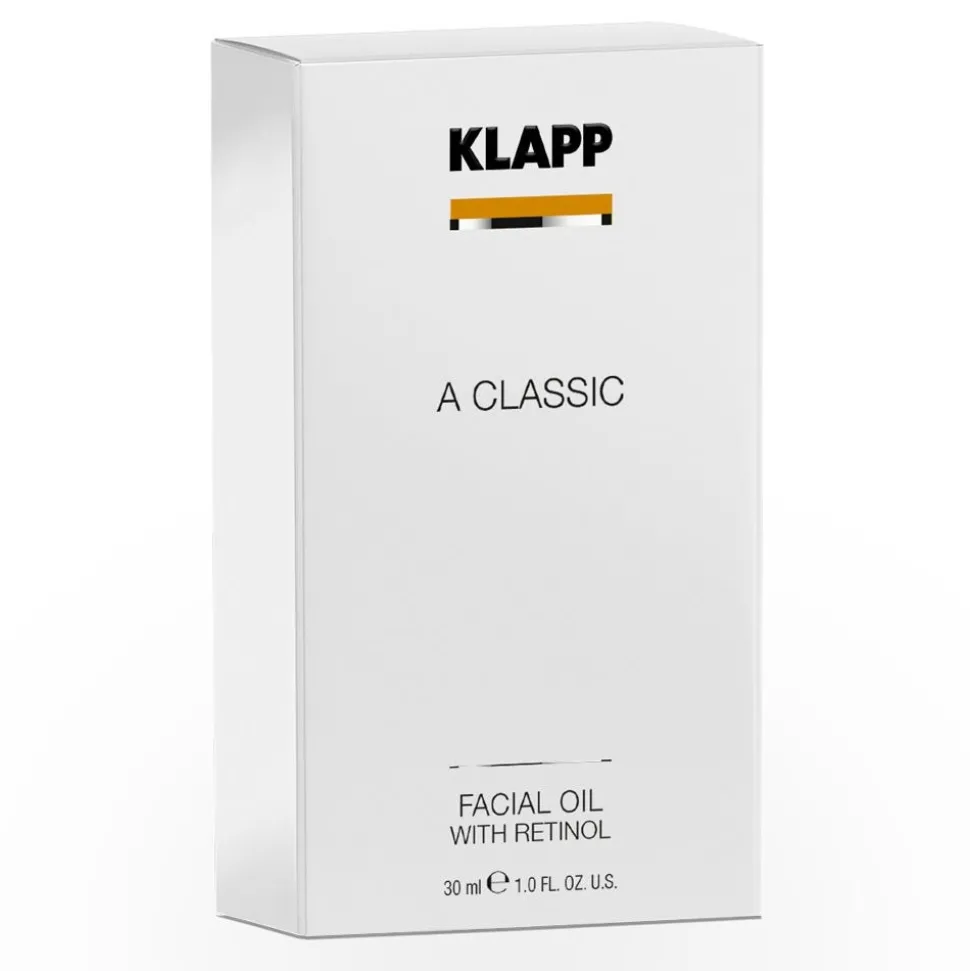 Klapp Cosmetics A Classic Facial Oil with Retinol 30 ml