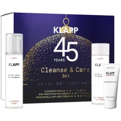 Klapp Cosmetics Cleanse & Care Set