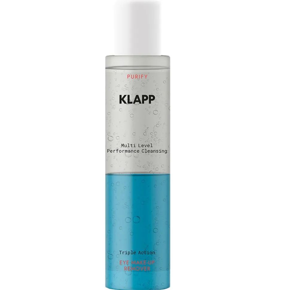 Klapp Cosmetics Purify Triple Action Eye Make-Up Remover 125 ml
