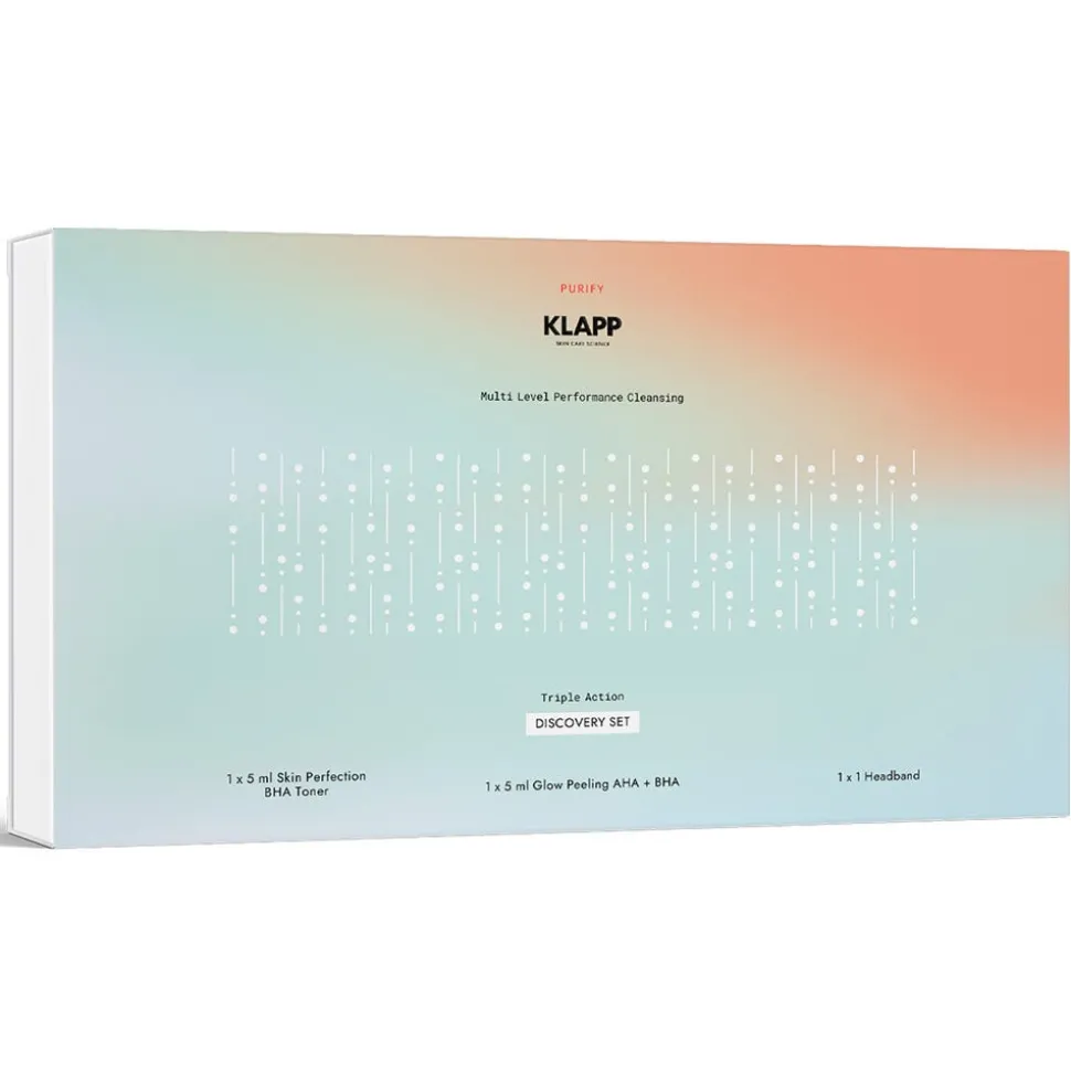 Klapp Cosmetics Purify Triple Action Discovery Set