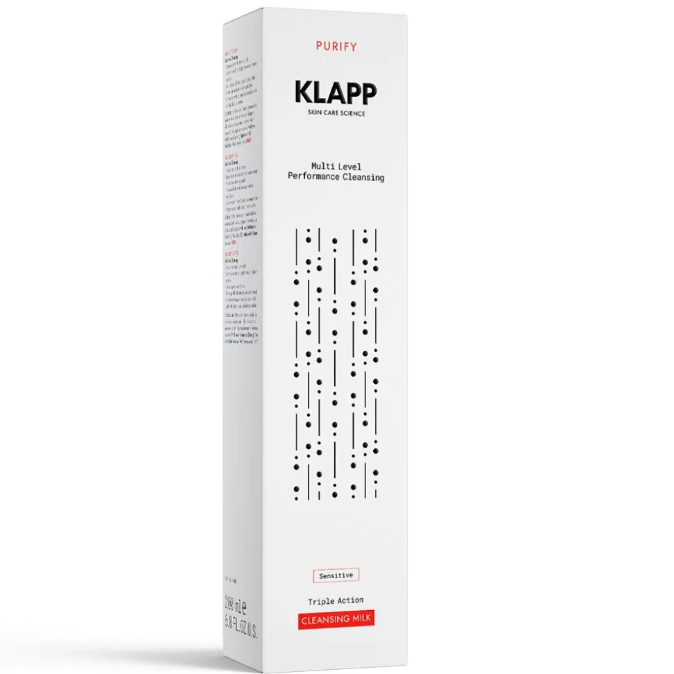 Klapp Cosmetics Purify Triple Action Cleansing Milk Sensitiv 200 ml